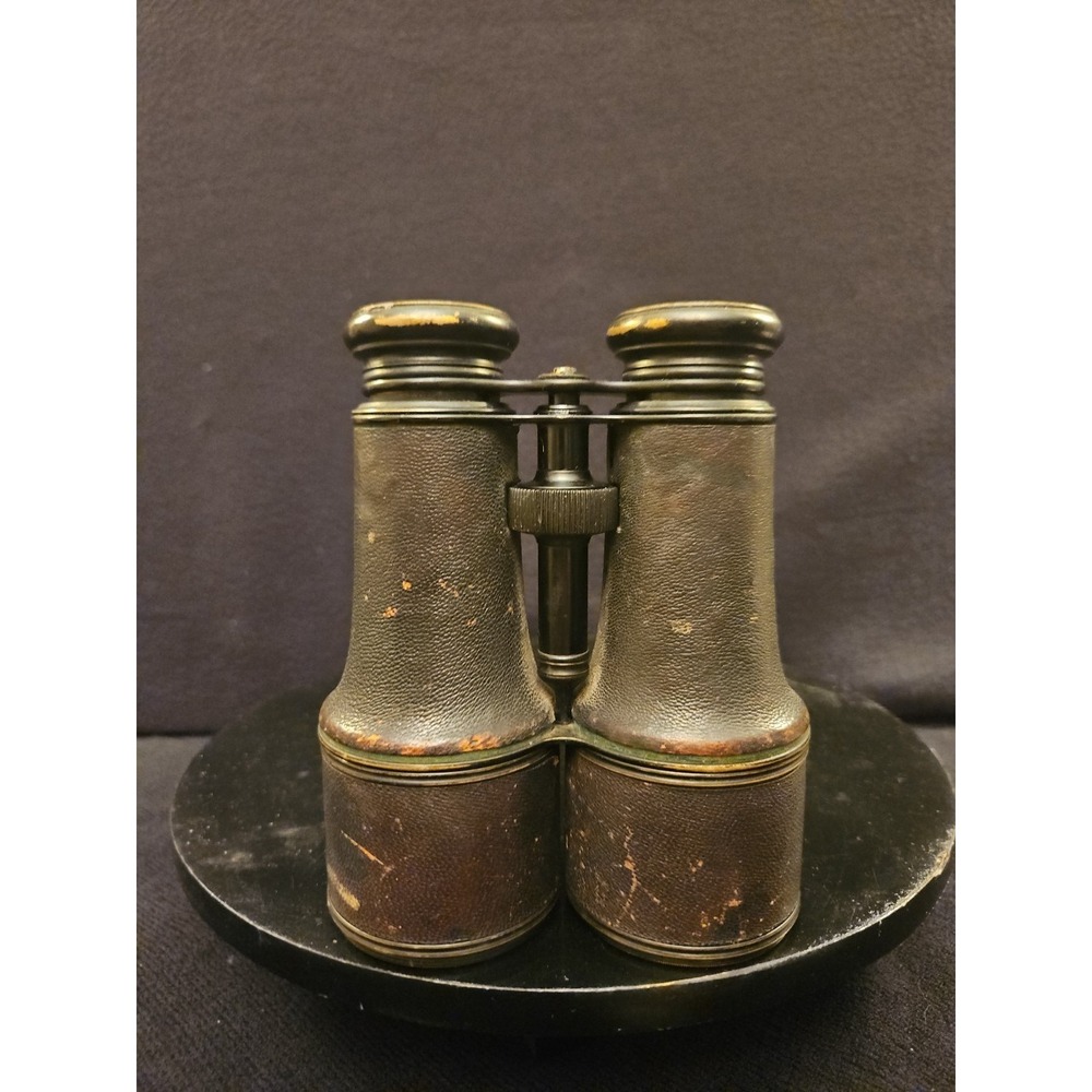 L. Petit Fabt Paris Antique French Military Field Binoculars‎ WWI